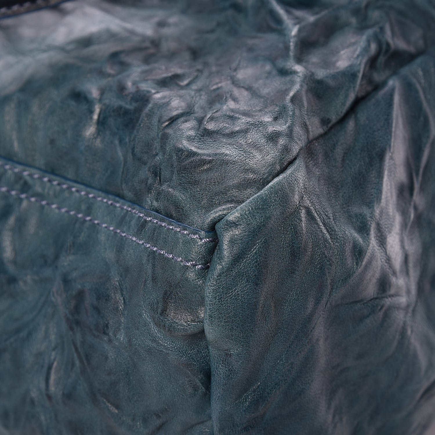 Givenchy Tumbled Sheepskin Medium Pandora Mineral Blue 12 of 14