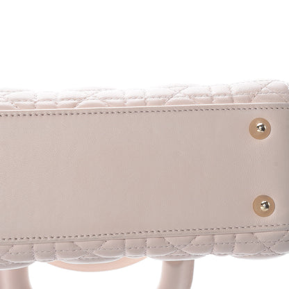 Christian Dior Lambskin Cannage Small Lucky Badges My Lady Dior Pink 15 of 16