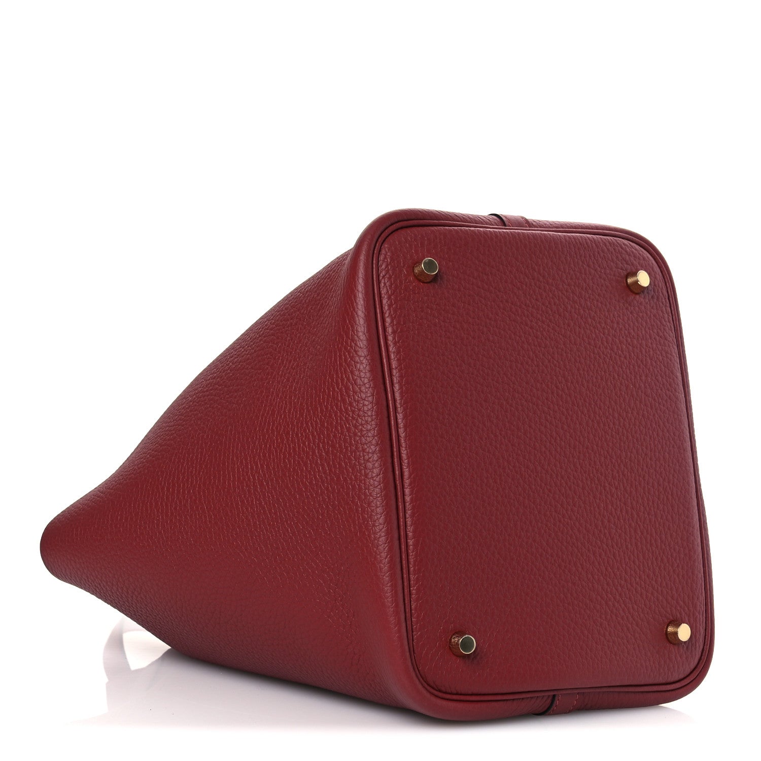 Hermes Taurillon Clemence Picotin Lock 22 MM Rouge H 4 of 12