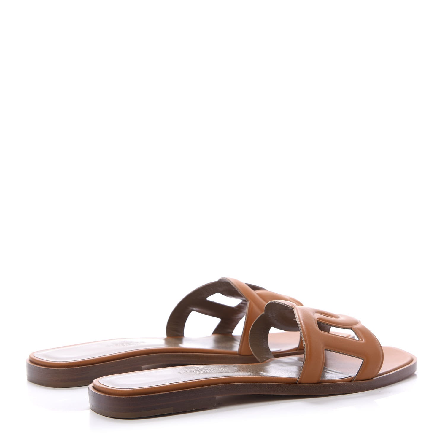 Hermes Calfskin Omaha Sandals 36 Gold 4 of 7