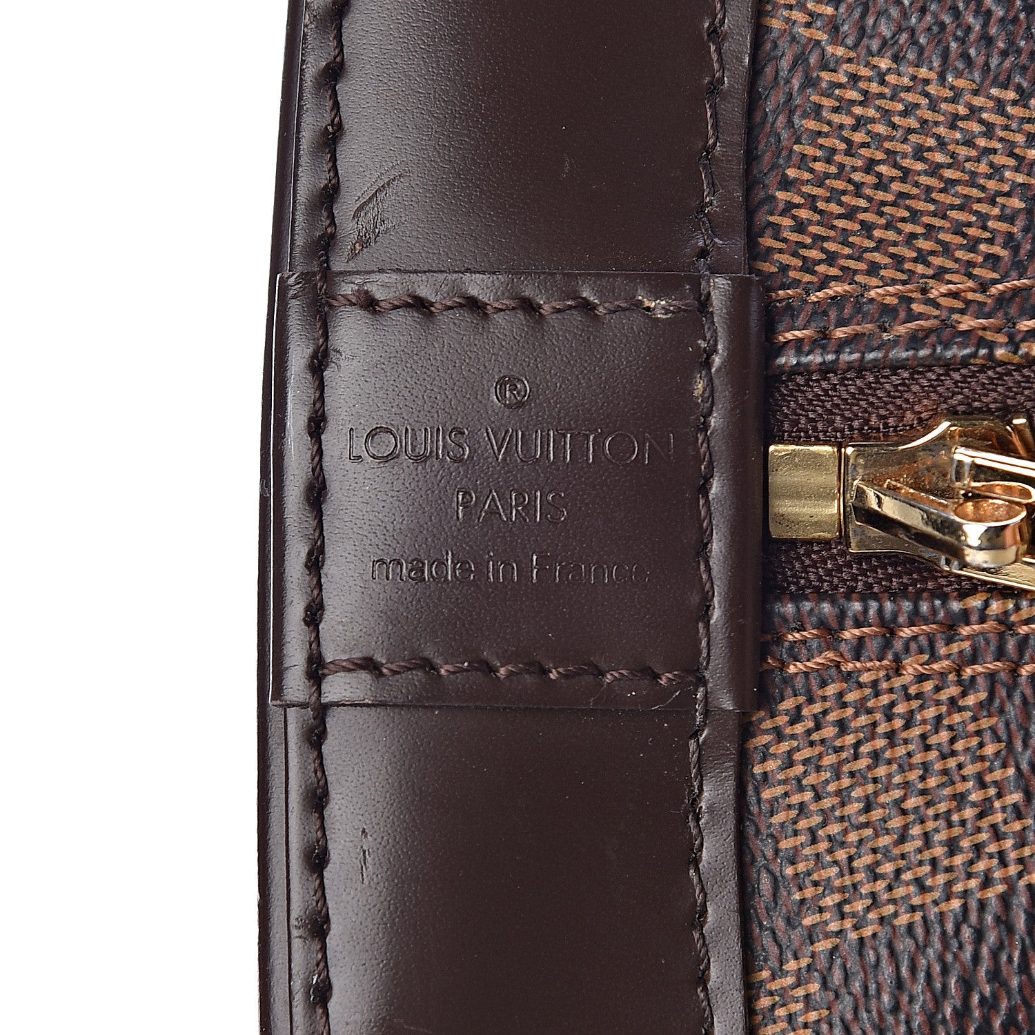Louis Vuitton Damier Ebene Alma PM 6 of 8