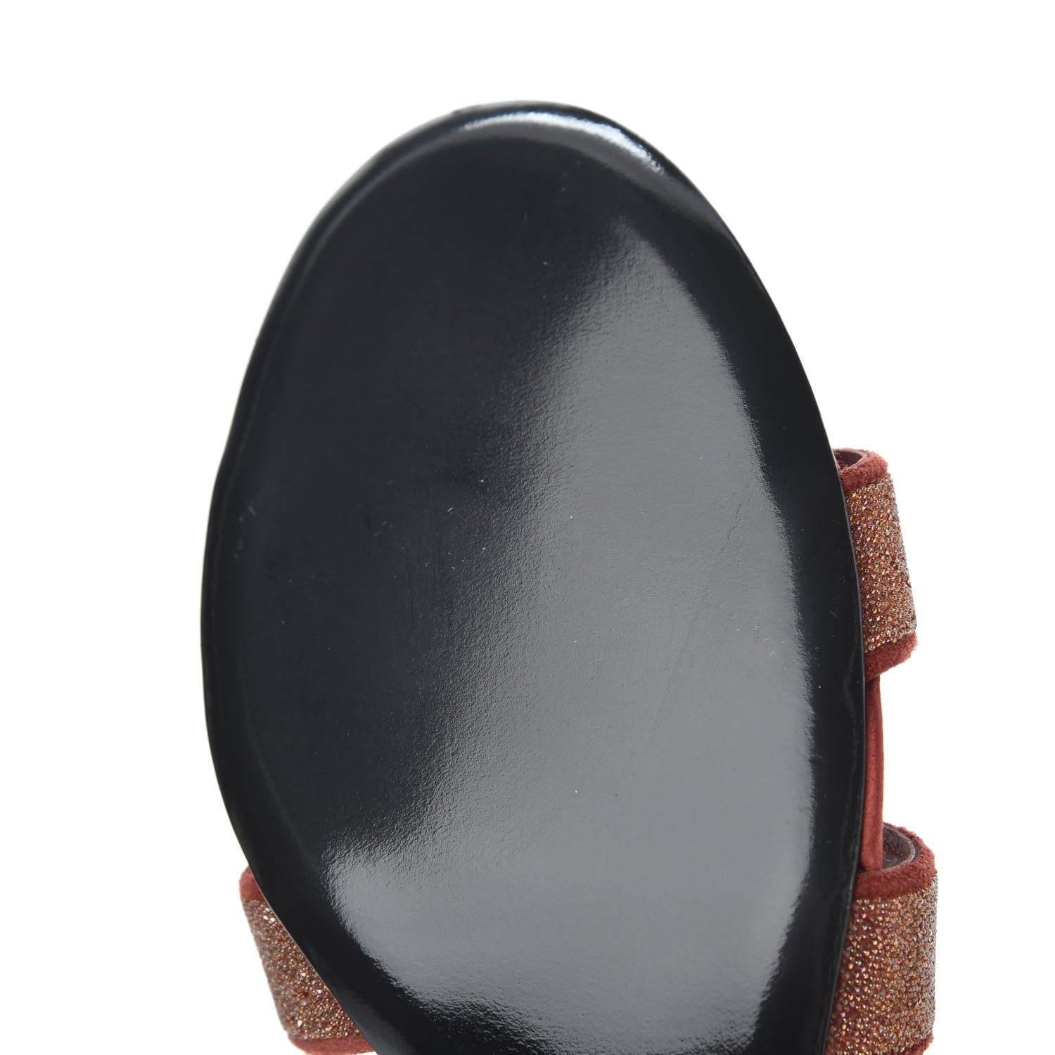 Hermes Suede Goatskin Crystal Powder Oasis Sandals 39 Rouge Tomette 12 of 14