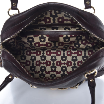 Gucci Guccissima Large Wave Boston Dark Brown 17 of 25