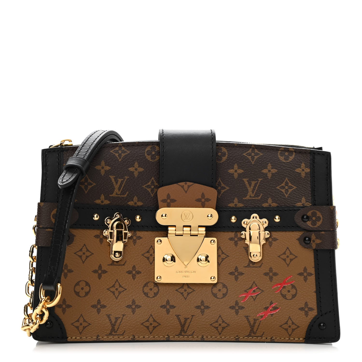 Louis Vuitton Reverse Monogram Trunk Clutch 1 of 8