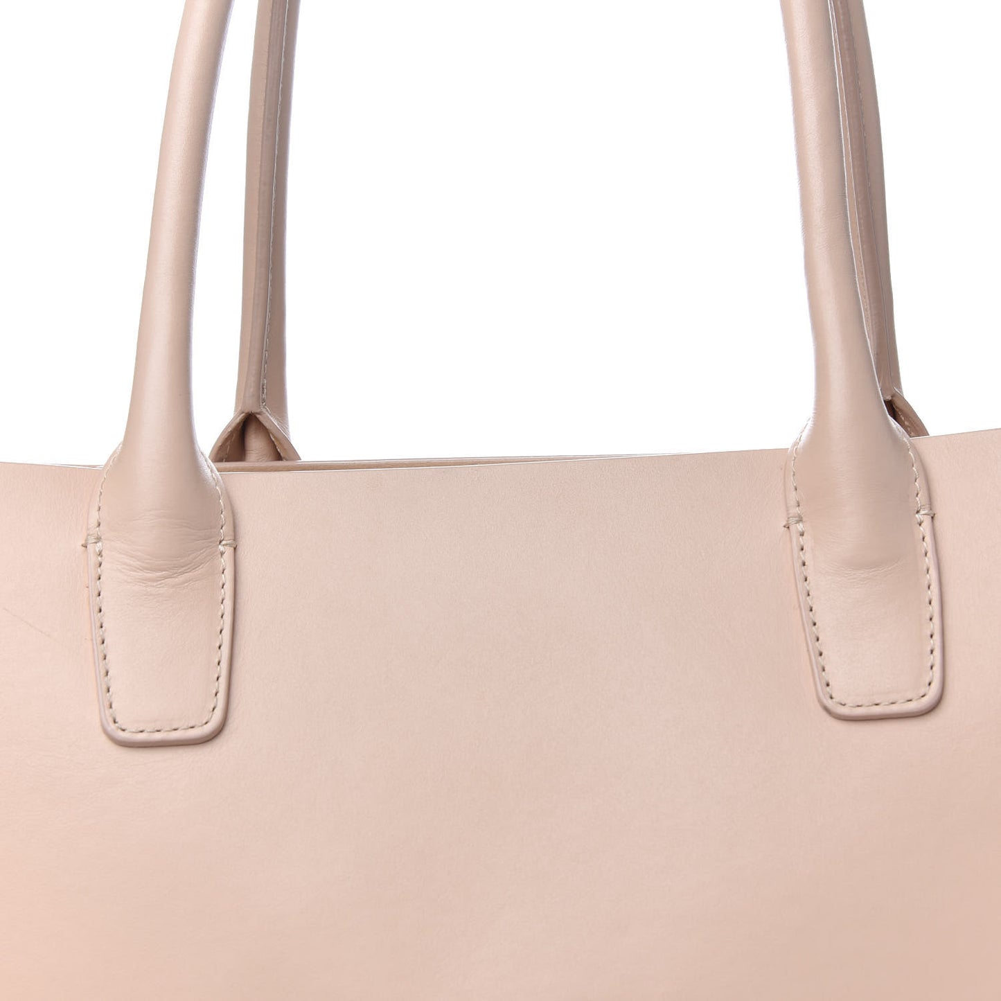 Calfskin Triangle Tote Rosa