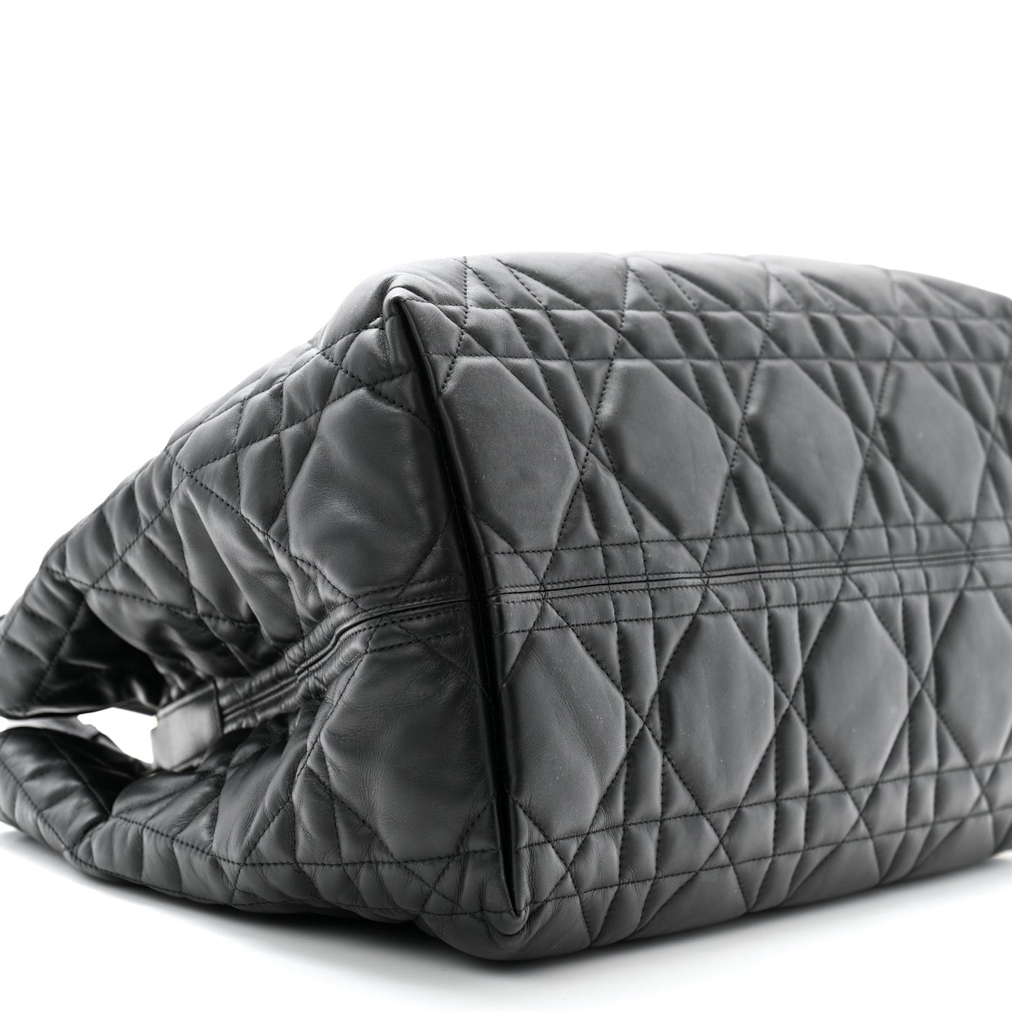 Calfskin Macrocannage Large Toujours Black