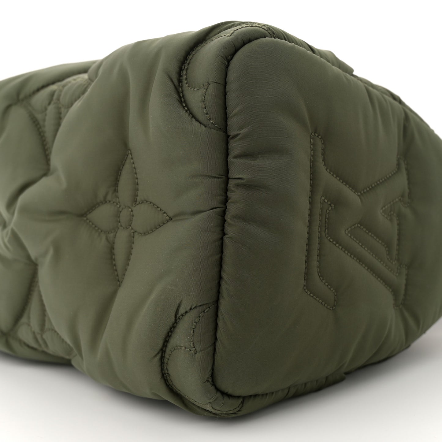 Econyl Mini Monogram Pillow Speedy Bandouliere 25 Khaki