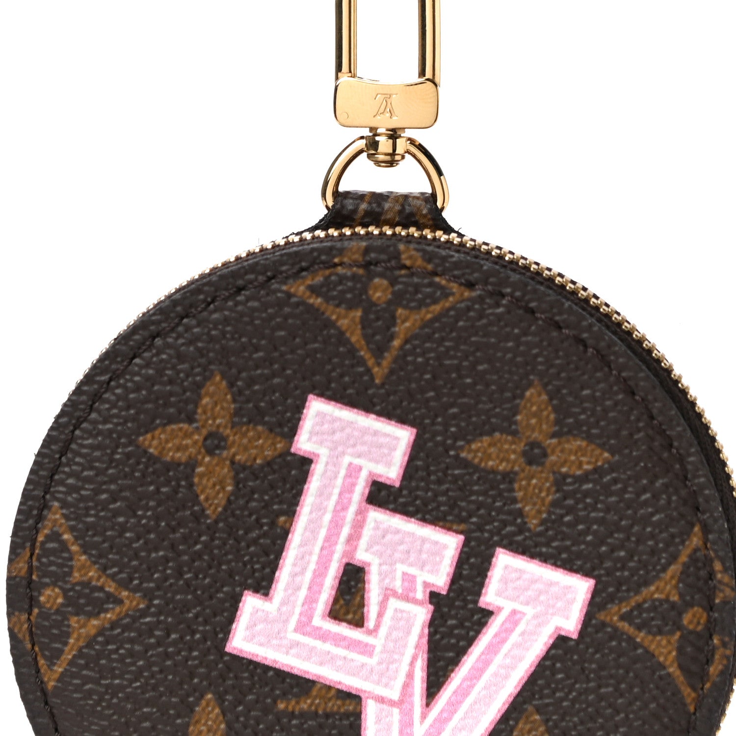 Louis Vuitton Monogram World Tour Multi Pochette Accessories Round Coin Purse 7 of 9