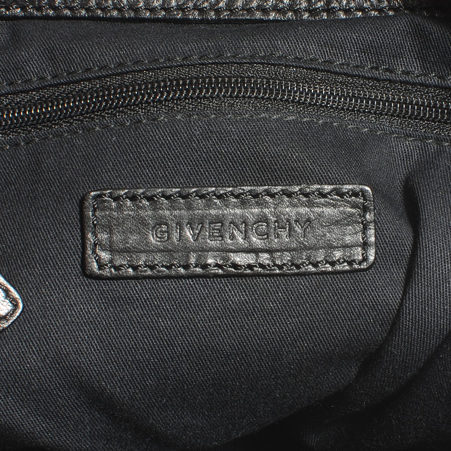 Leather Melancholia Shoulder Bag Black