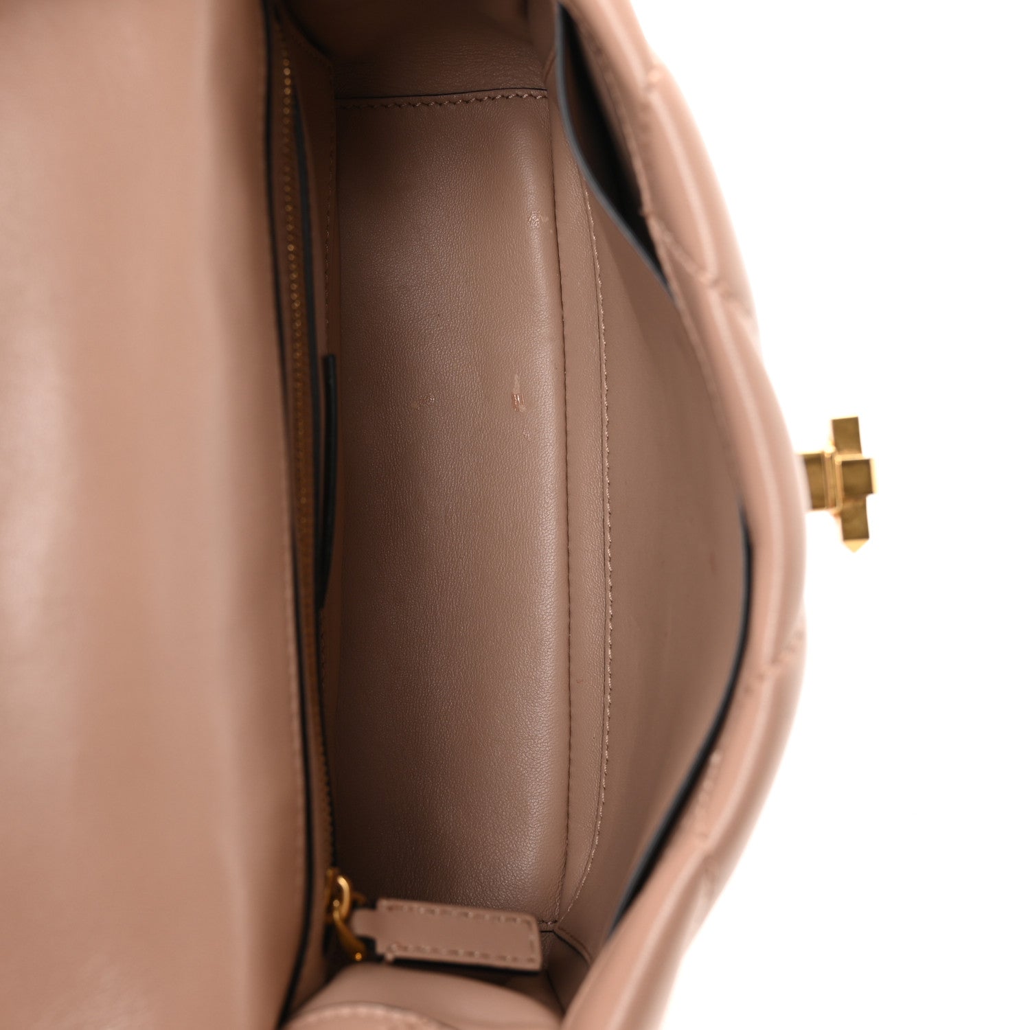 Valentino Garavani Nappa Medium Roman Stud Shoulder Bag Rose Cannelle 5 of 11