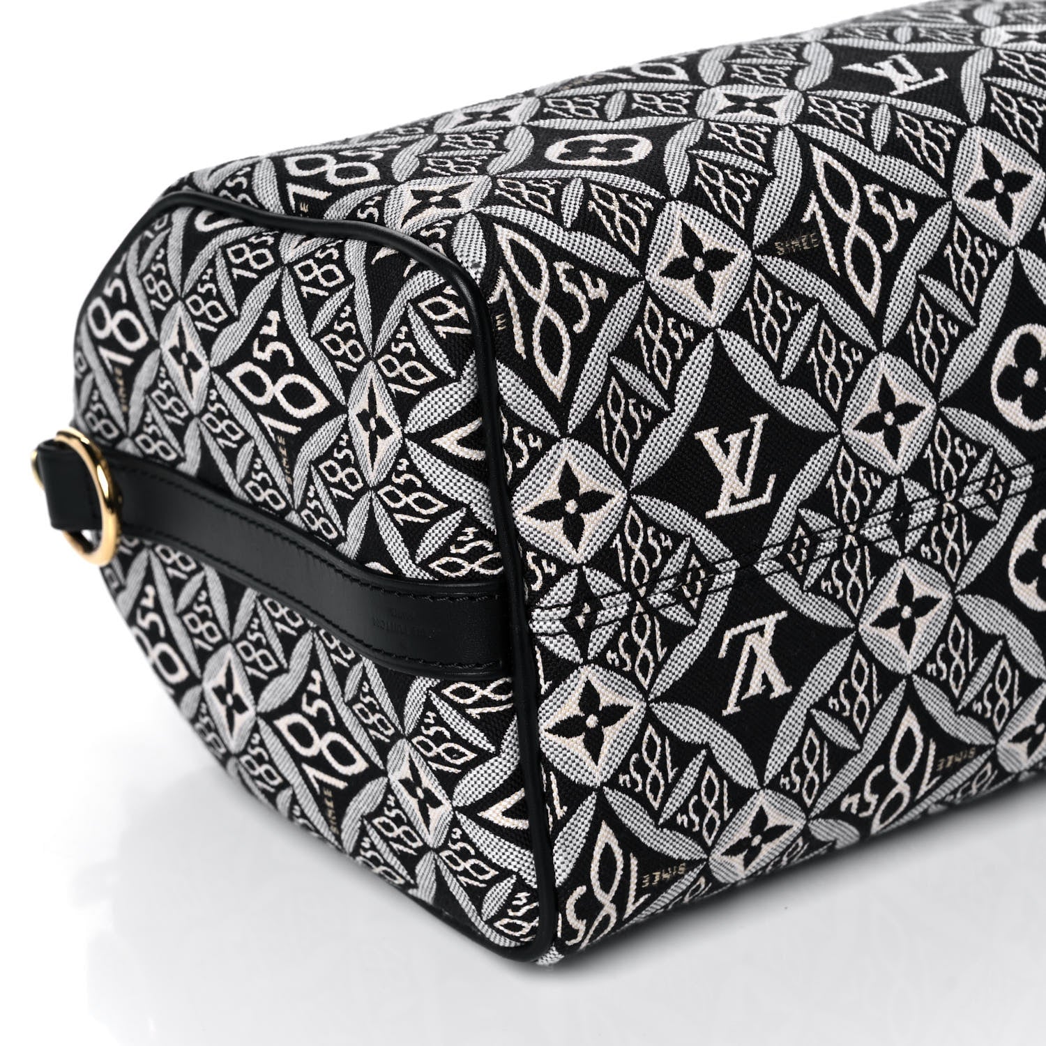 Louis Vuitton Jacquard Since 1854 Speedy Bandouliere 25 Grey 10 of 12