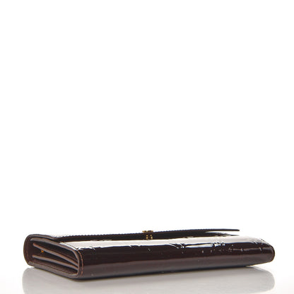 Louis Vuitton Vernis Sarah Wallet Amarante 4 of 7