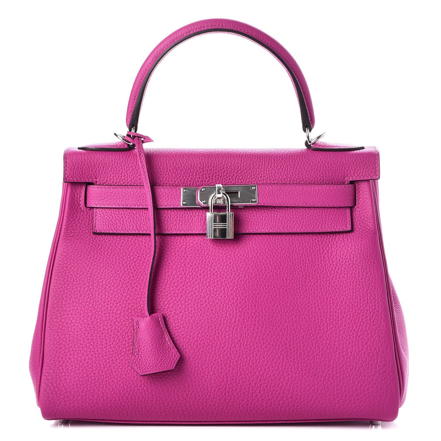 Hermes Togo Kelly Retourne 28 Rose Pourpre 1 of 38