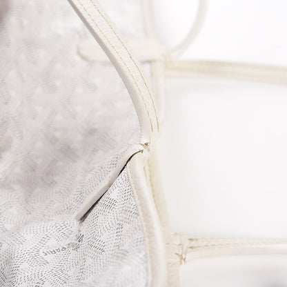 Goyard Goyardine Sac Hardy Pet Carrier PM White 14 of 16