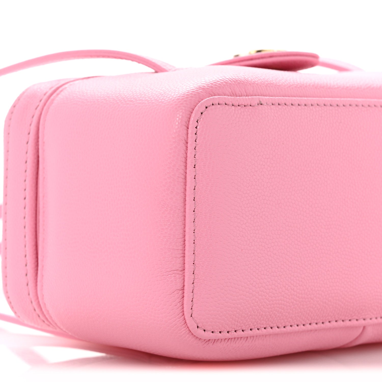 Chanel Shiny Caviar Preppy Coco Long Vanity With Strap Rose 9 of 12