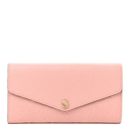 Louis Vuitton Empreinte Sarah Wallet NM Rose Ballerine 1 of 9