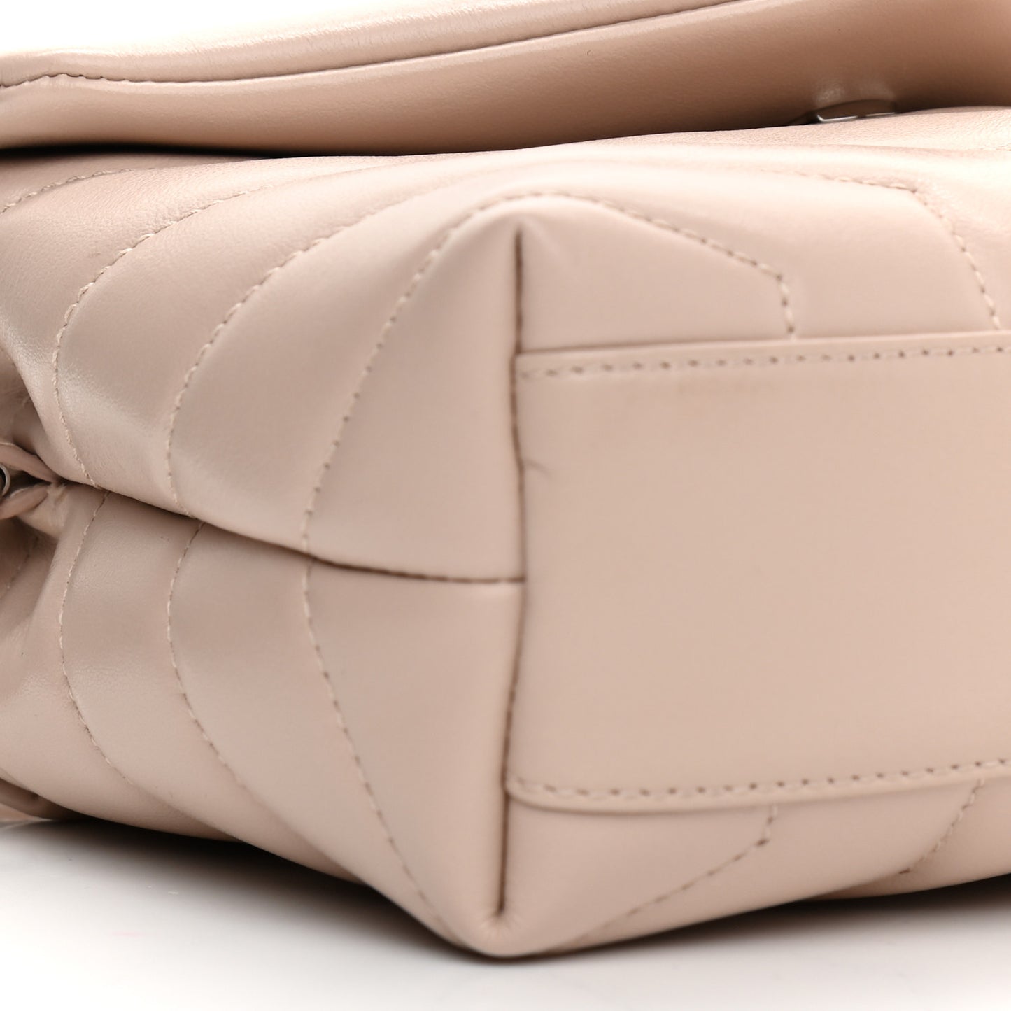 Calfskin Y Quilted Monogram Toy Loulou Crossbody Bag Marble Pink