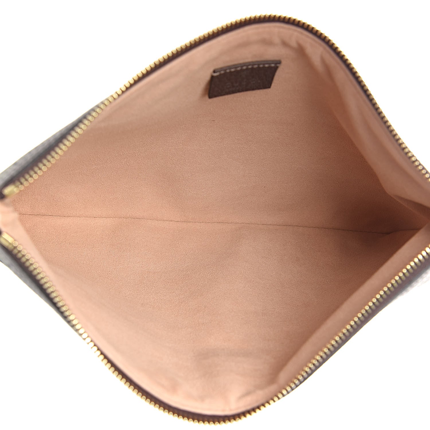 Gucci GG Supreme Monogram Large Ophidia Pouch Clutch Brown 5 of 7