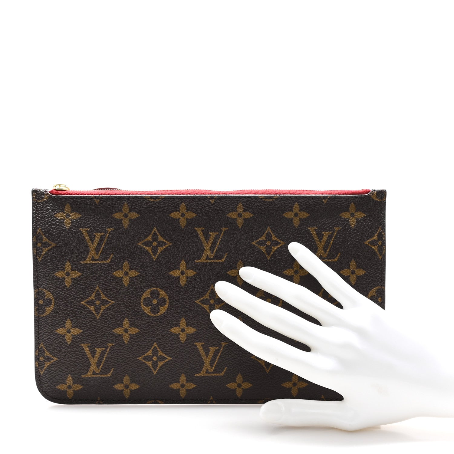 Louis Vuitton Monogram Neverfull MM GM Pochette Cherry 2 of 6