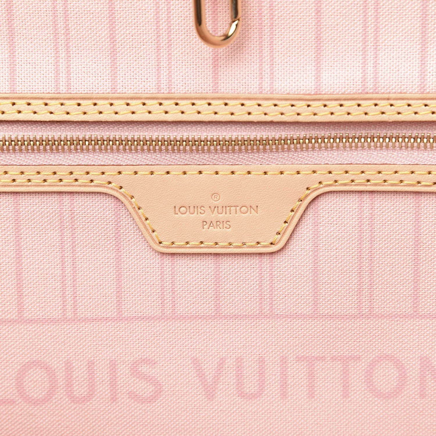 Louis Vuitton Damier Azur Neo Neverfull GM Rose Ballerine 6 of 9