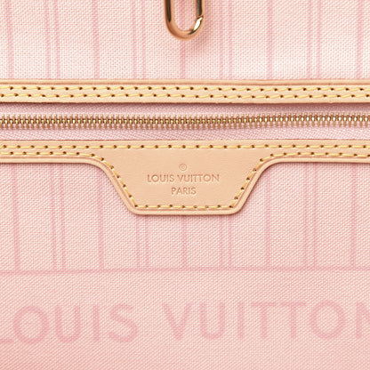 Louis Vuitton Damier Azur Neo Neverfull GM Rose Ballerine 6 of 9