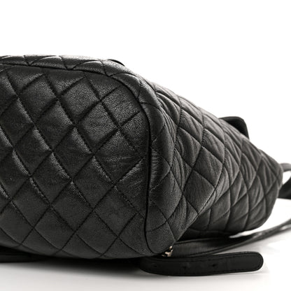 Chanel Lambskin Quilted Small Urban Spirit Backpack Black 10 of 14