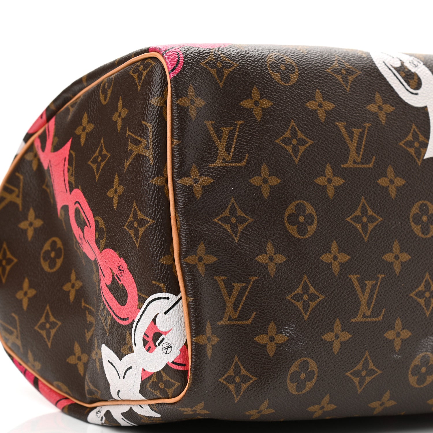 Louis Vuitton Monogram Bay Speedy 30 Rose Ballerine Poppy 9 of 10