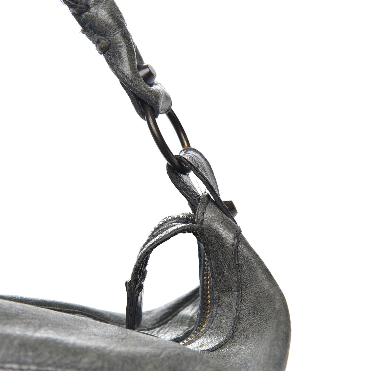 Balenciaga Agneau Classic Hardware Day Hobo Anthracite 14 of 14