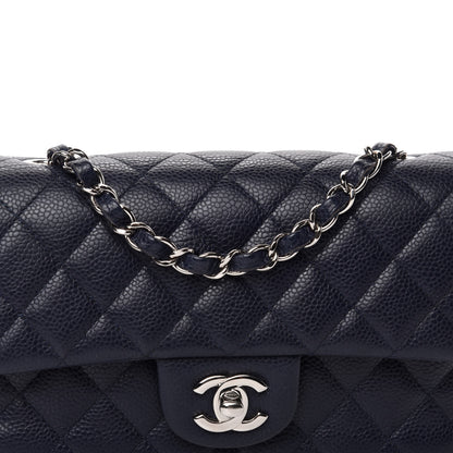 Chanel Caviar Quilted Mini Rectangular Flap Navy 10 of 10