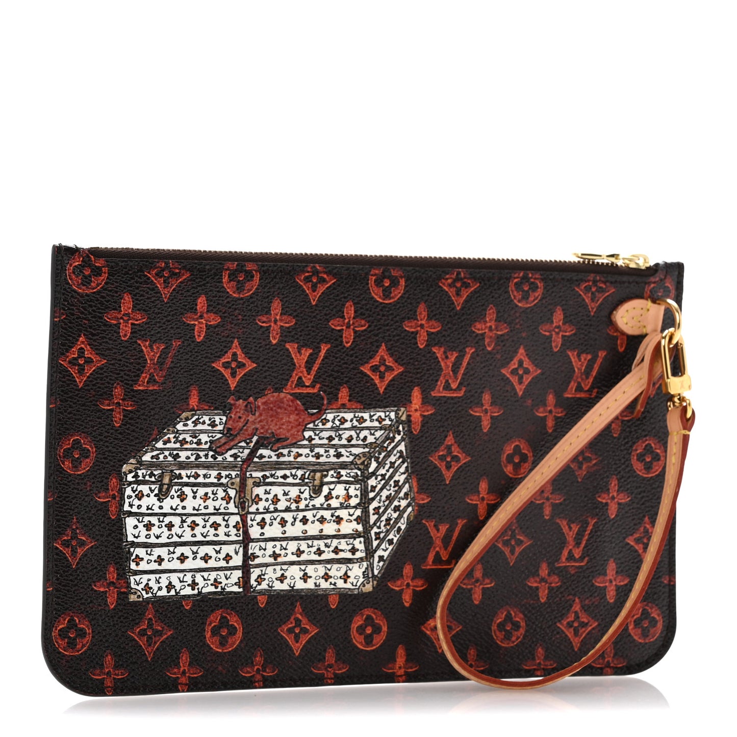Catogram Neverfull MM GM Pochette Marron