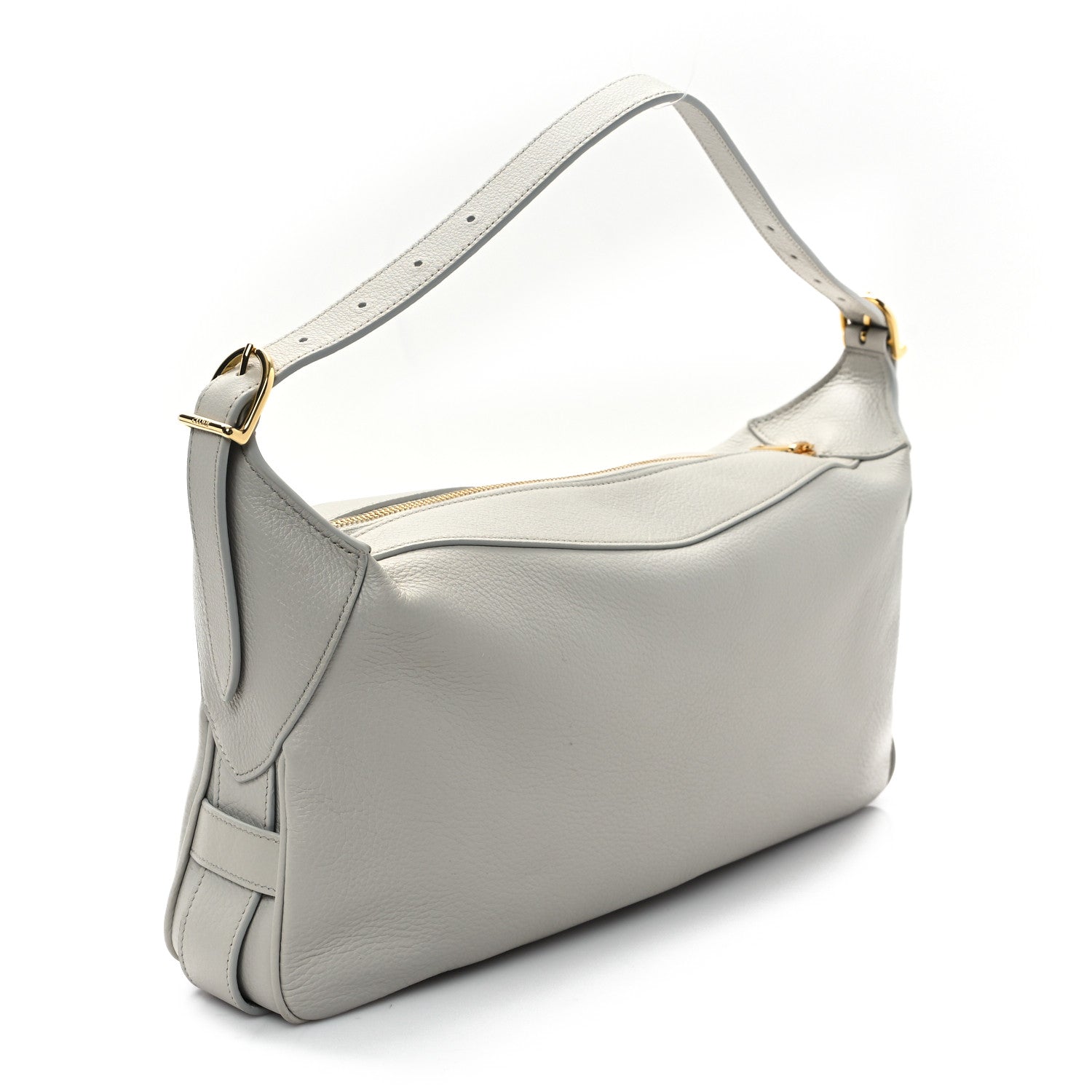 Celine Supple Calfskin Medium Romy Shoulder Bag Rice 3 of 10