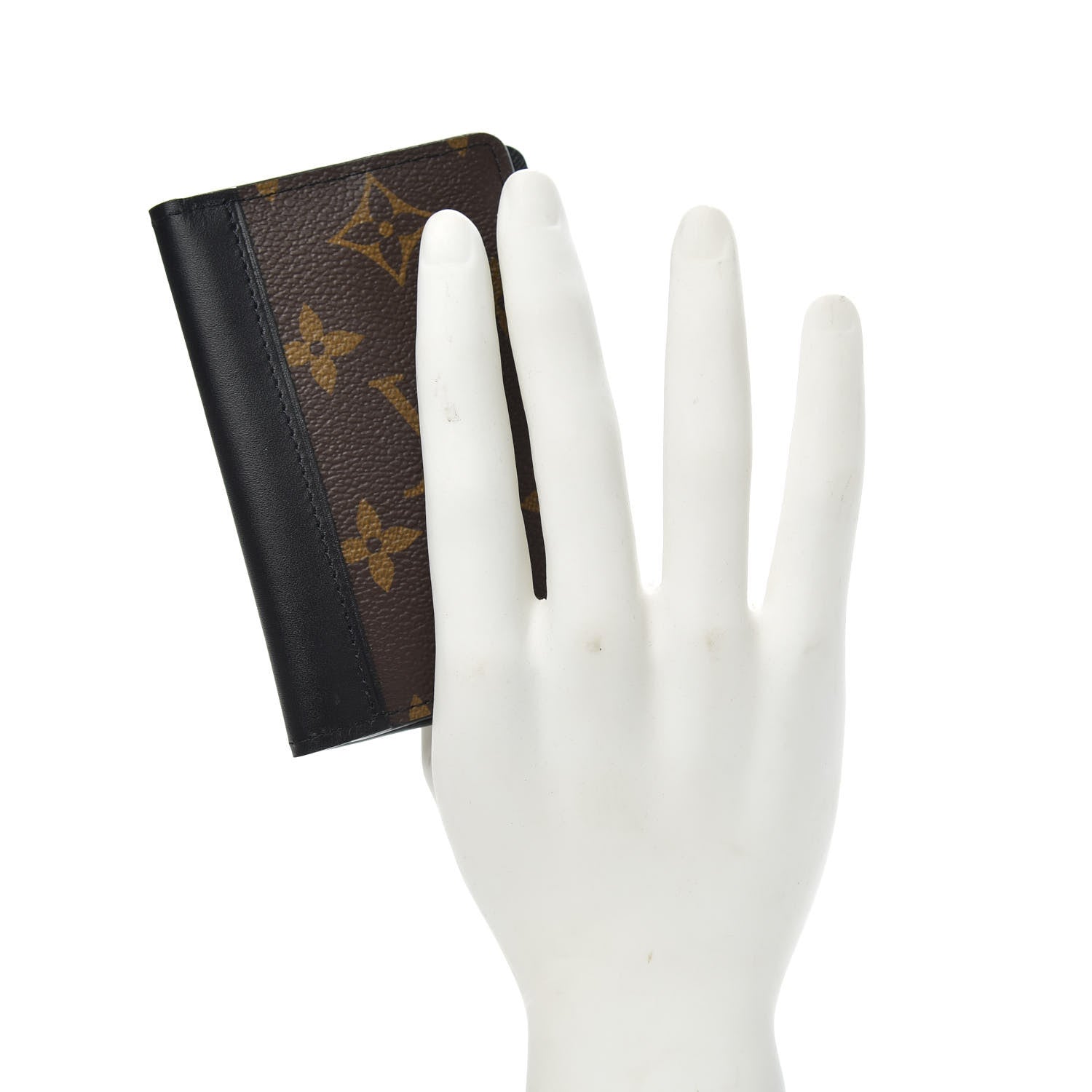 Louis Vuitton Monogram Macassar Pocket Organizer NM 2 of 8