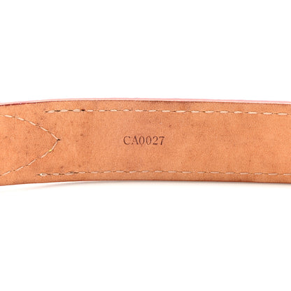 Louis Vuitton Damier Azur 20mm Belt 90 36 5 of 10