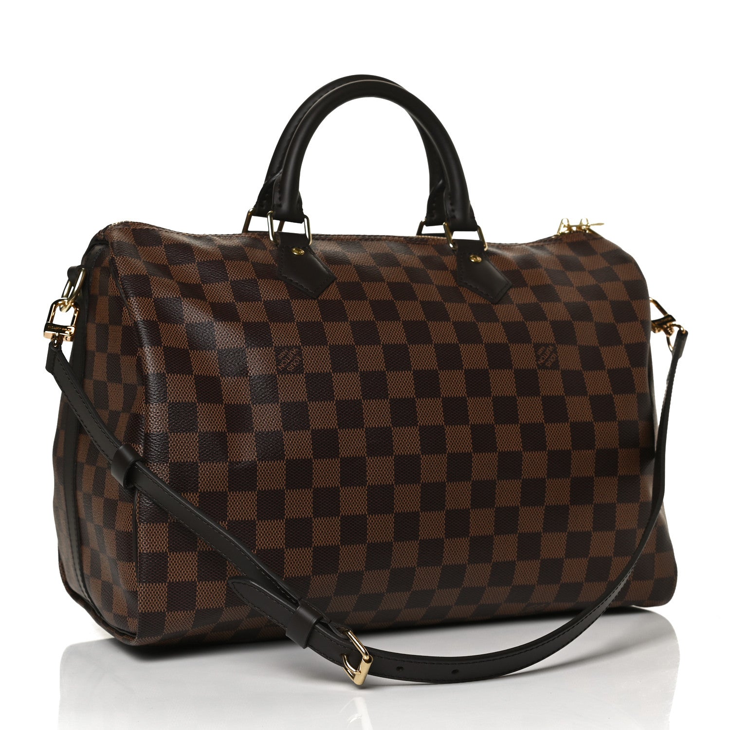 Louis Vuitton Damier Ebene Speedy Bandouliere 35 3 of 13