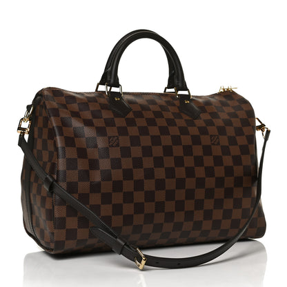 Louis Vuitton Damier Ebene Speedy Bandouliere 35 3 of 13