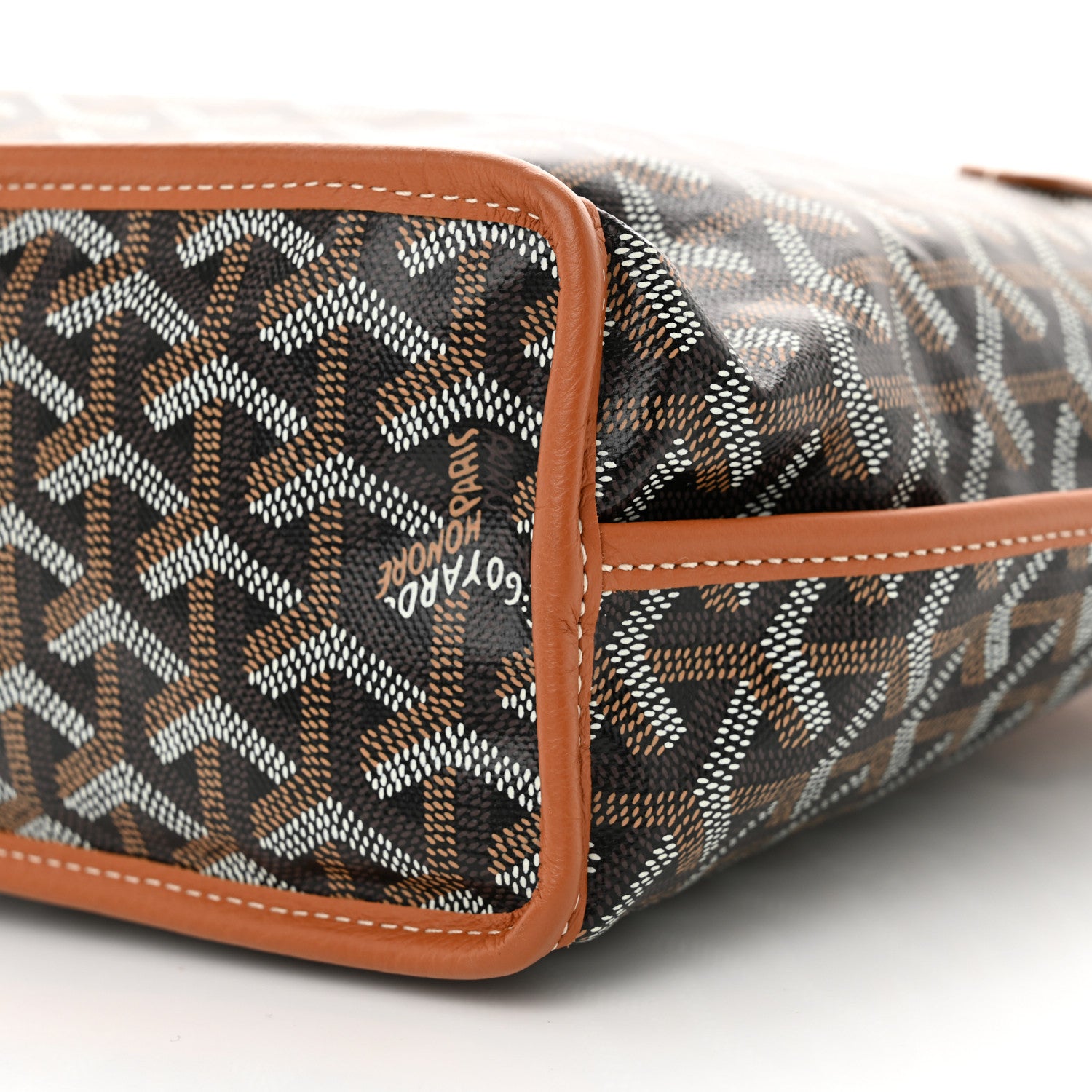 Goyard Goyardine Reversible Mini Anjou Black Gold 19 of 20