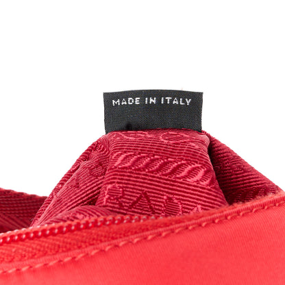 Prada Tessuto Nylon Mini Re-Edition 2000 Bag Rosso 7 of 16