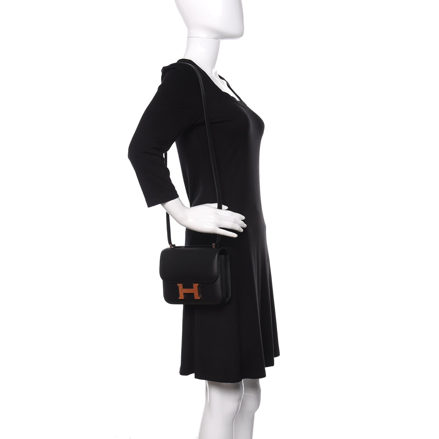 Hermes Swift Constance 18 Black 2 of 10