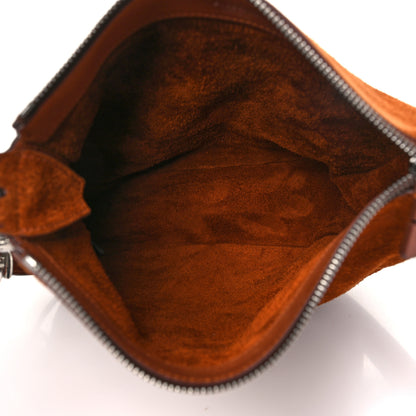 Burberry Suede Small Knight Bag Brown Bruciato 5 of 12