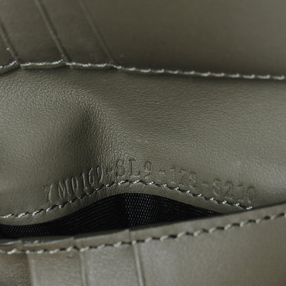 Fendi Vitello Century Face No Words Bi-Fold Wallet Black Blue 7 of 7