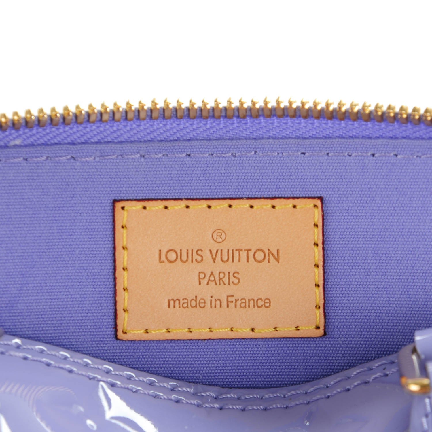 Louis Vuitton Vernis Alma BB Lilac 6 of 7