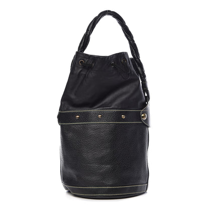 Fendi Vitello Palazzo Bucket Bag Black 1 of 23