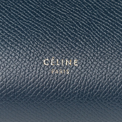 Celine Baby Grained Calfskin Micro Belt Bag Abyss Blue 6 of 13