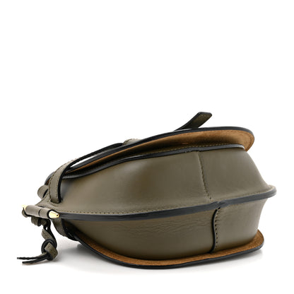 Loewe Calfskin Jacquard Mini Gate Dual Bag Autumn Green 4 of 11