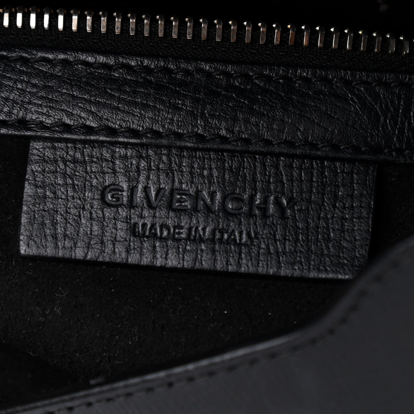 Textured Calfskin Mini Pandora Box Chain Crossbody Bag Black