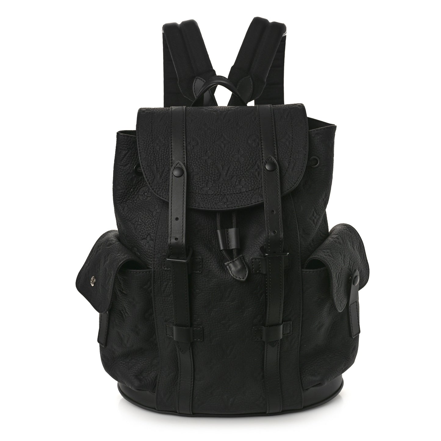 Taurillon Monogram Christopher PM Backpack Black