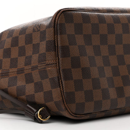 Louis Vuitton Damier Ebene Neo Neverfull MM  Rose Ballerine 9 of 13
