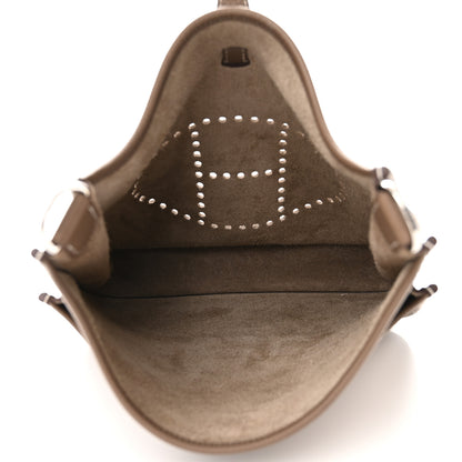 Hermes Taurillon Clemence Evelyne III PM Etoupe 5 of 10