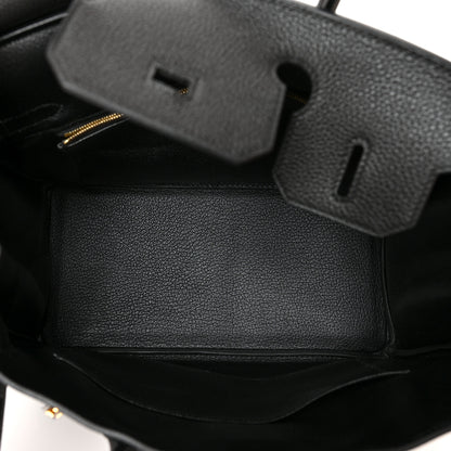 Hermes Togo Birkin 30 Black 5 of 11