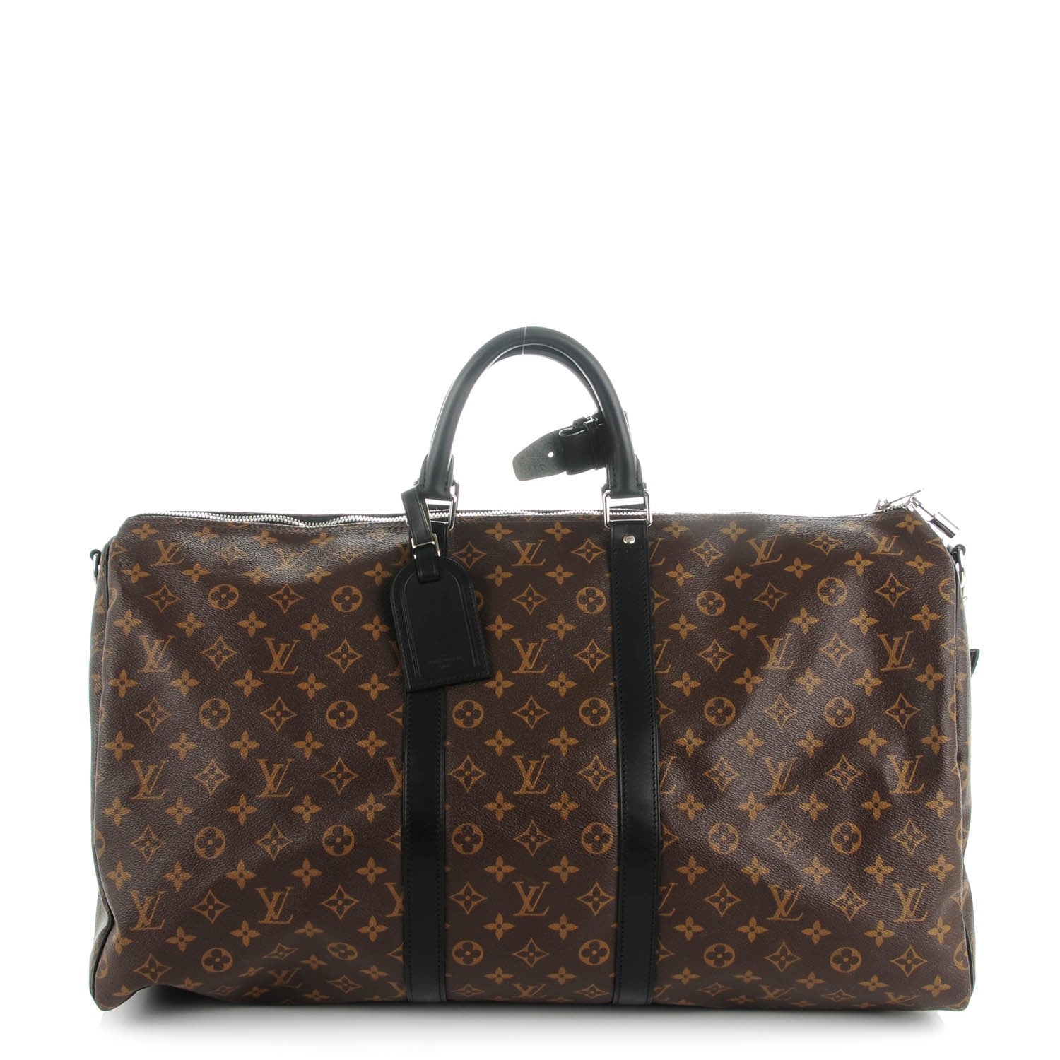 Louis Vuitton Monogram Macassar Keepall Bandouliere 55 1 of 7